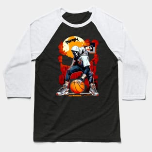 Halloween basketball player ball Baseball T-Shirt